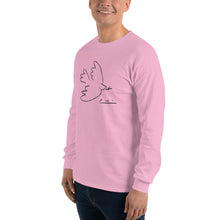 Load image into Gallery viewer, PEACE DOVE Men’s Long Sleeve Shirt
