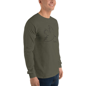 PEACE DOVE Men’s Long Sleeve Shirt