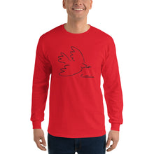 Load image into Gallery viewer, PEACE DOVE Men’s Long Sleeve Shirt
