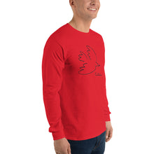 Load image into Gallery viewer, PEACE DOVE Men’s Long Sleeve Shirt
