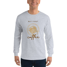 Load image into Gallery viewer, FIRST COFFEE Men’s Long Sleeve Shirt
