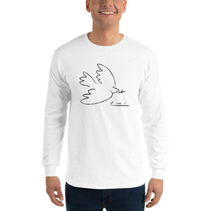 PEACE DOVE Men’s Long Sleeve Shirt