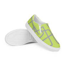 Load image into Gallery viewer, JEPSON-ZIPLINE Men’s slip-on canvas shoes
