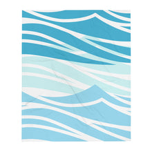 Load image into Gallery viewer, OCEAN BLUE Throw Blanket
