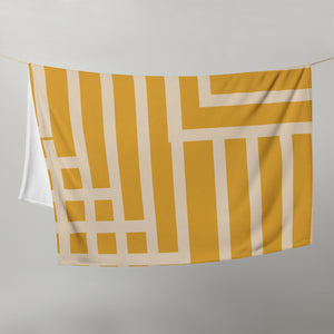 GOLD STRIPED LAWRENCE Throw