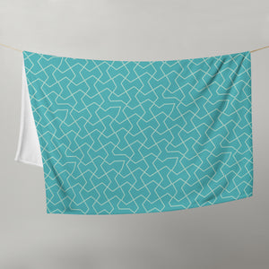 MODERN GEO LINES Throw Blanket