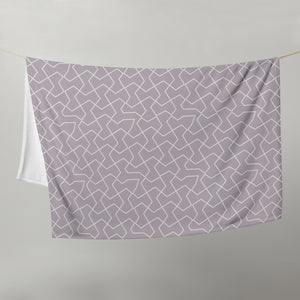 MODERN GEO LINES Throw Blanket