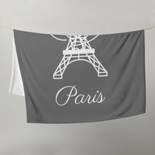 Load image into Gallery viewer, PARIS Throw Blanket
