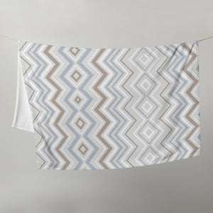 MODERN CHEVRON Throw Blanket