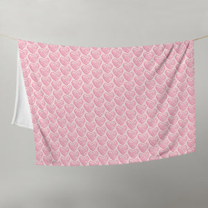 MODERN HEARTS Throw Blanket