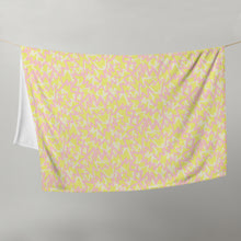 Load image into Gallery viewer, MODERN FLORAL THROW Throw Blanket
