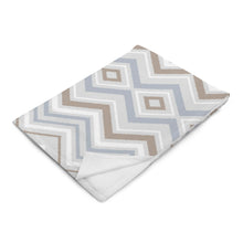 Load image into Gallery viewer, MODERN CHEVRON Throw Blanket
