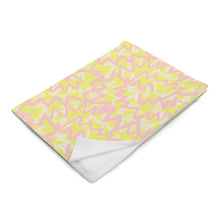 Load image into Gallery viewer, MODERN FLORAL THROW Throw Blanket
