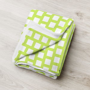 LIME Throw Blanket