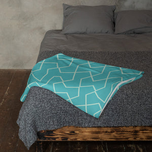 MODERN GEO LINES Throw Blanket