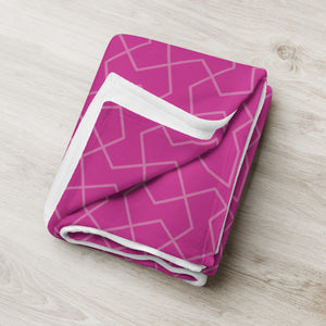 MODERN GEO LINES Throw Blanket