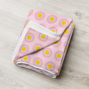 RADIANT SUN Throw Blanket