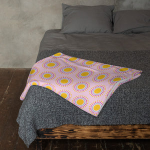 RADIANT SUN Throw Blanket