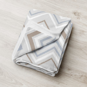 MODERN CHEVRON Throw Blanket