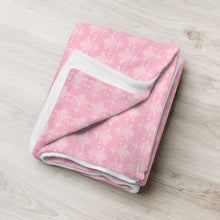 Load image into Gallery viewer, FLEUR DE LIS Throw Blanket

