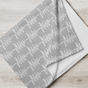 THE WOODS Throw Blanket