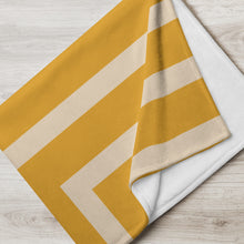 Load image into Gallery viewer, GOLD STRIPED LAWRENCE Throw
