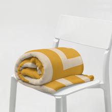 Load image into Gallery viewer, GOLD STRIPED LAWRENCE Throw
