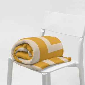 GOLD STRIPED LAWRENCE Throw