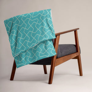 MODERN GEO LINES Throw Blanket