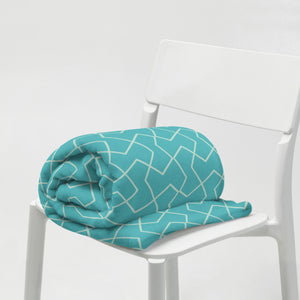 MODERN GEO LINES Throw Blanket