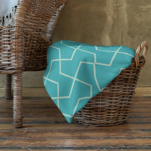 MODERN GEO LINES Throw Blanket