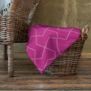 MODERN GEO LINES Throw Blanket