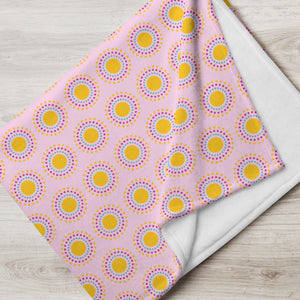 RADIANT SUN Throw Blanket