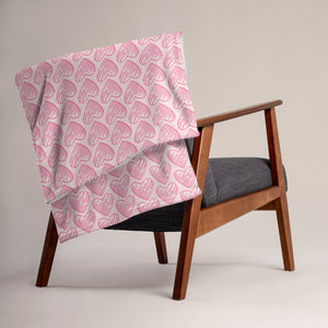 MODERN HEARTS Throw Blanket