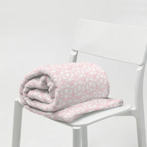 MODERN ROSE Throw Blanket