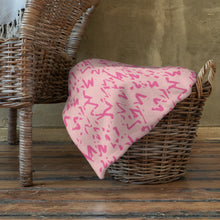 Load image into Gallery viewer, MODERN PINK Throw Blanket
