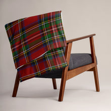 Load image into Gallery viewer, RED TARTAN Throw
