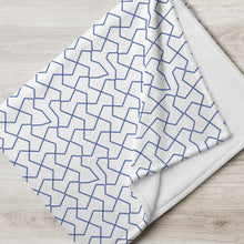 Load image into Gallery viewer, MODERN GEO LINES Throw Blanket
