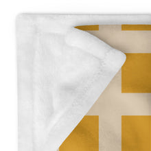 Load image into Gallery viewer, GOLD STRIPED LAWRENCE Throw
