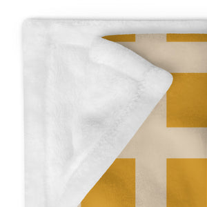 GOLD STRIPED LAWRENCE Throw