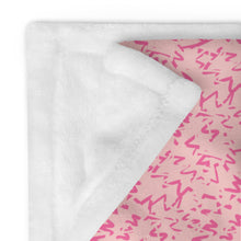 Load image into Gallery viewer, MODERN PINK Throw Blanket
