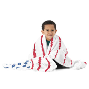 USA FLAG Throw Blanket