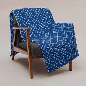 ROYAL BLUE Throw Blanket