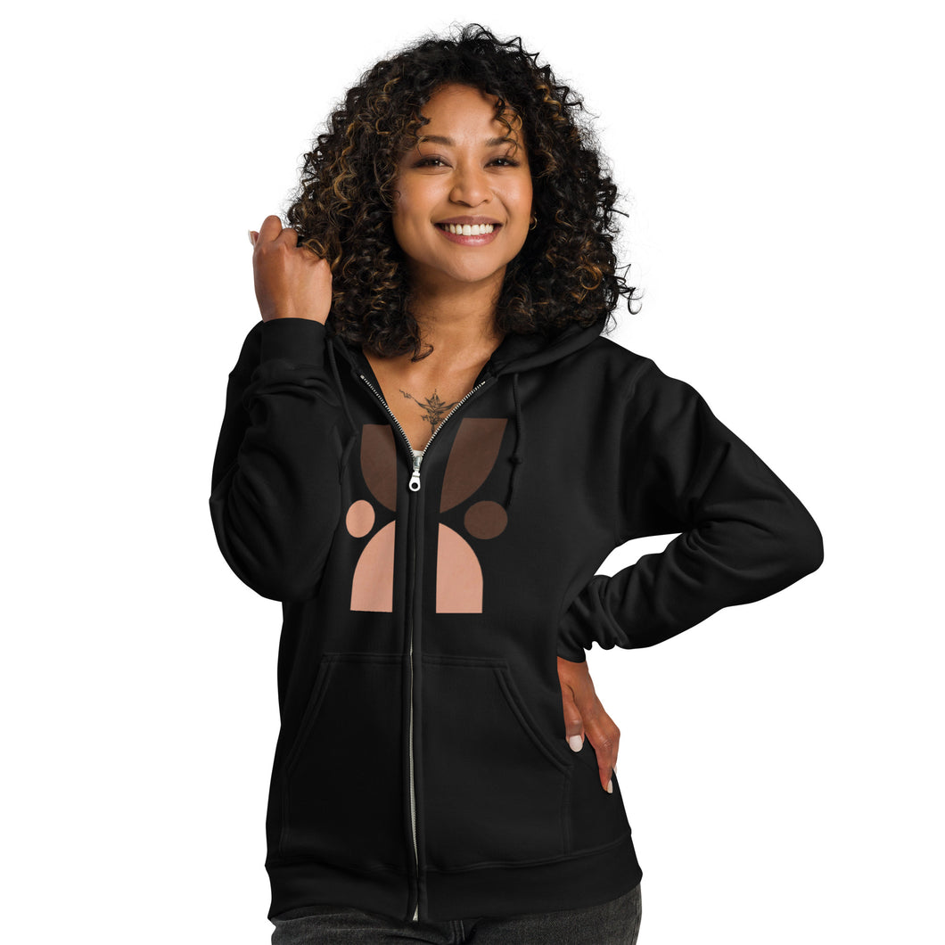 MODA Unisex heavy blend zip hoodie