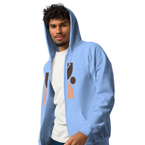 MODA Unisex heavy blend zip hoodie