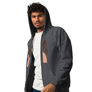 MODA Unisex heavy blend zip hoodie