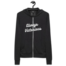 Load image into Gallery viewer, ALWAYS VICTORIOUS Unisex zip hoodie
