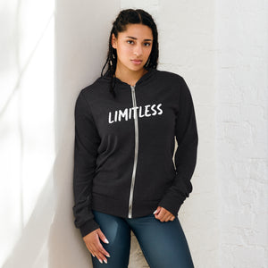 LIMITLESS Unisex zip hoodie