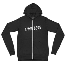 Load image into Gallery viewer, LIMITLESS Unisex zip hoodie
