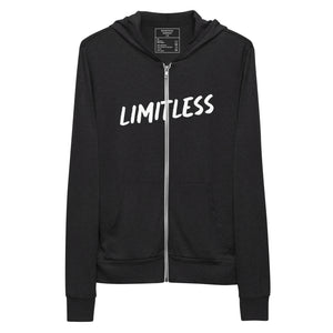 LIMITLESS Unisex zip hoodie